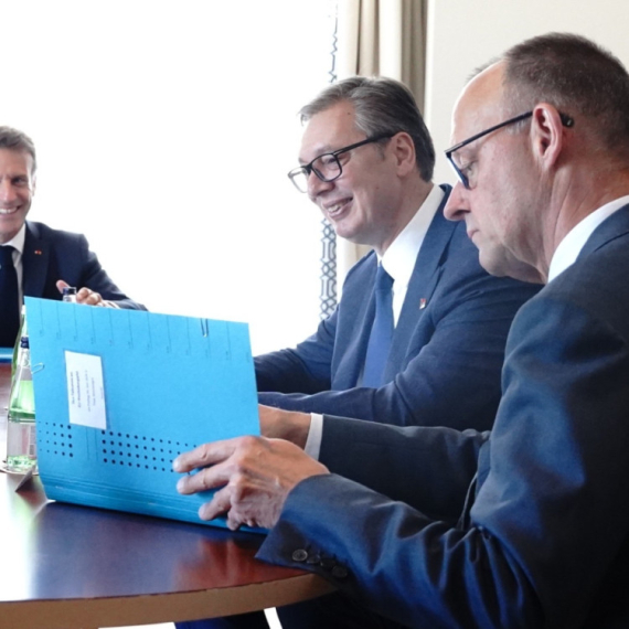 Makron: "Zaista verujem u pozitivan zamah sa Srbijom"; "Vučić će napraviti pozitivne poteze i idemo dalje"