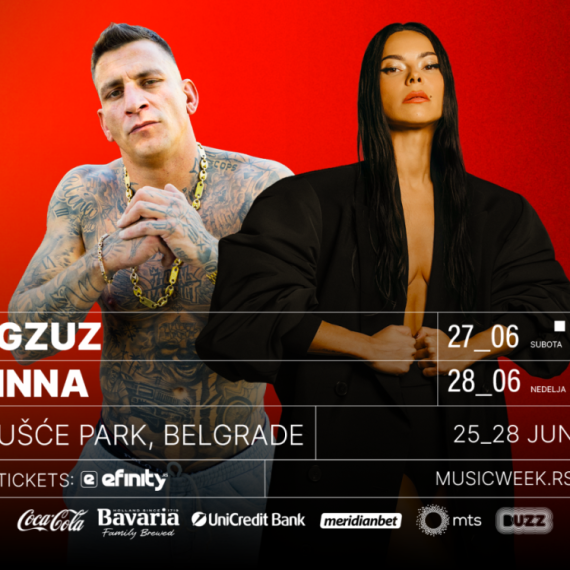 Svetske zvezde u Beogradu: Boginja dance-pop zvuka INNA i rep fenomen GZUZ stižu na Belgrade Music Week 26