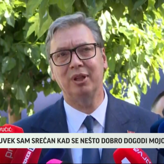 Vučić iz Tivta: "Imali smo vrlo produktivan dan"; "Razgovarao sam sa brojnim evropskim liderima"