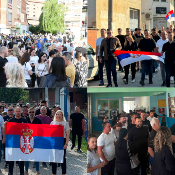 Izbori na Kosovu i Metohiji: Veliki odziv Srba; Gužve na biračkim mestima; Sa trobojkama na glasanje FOTO