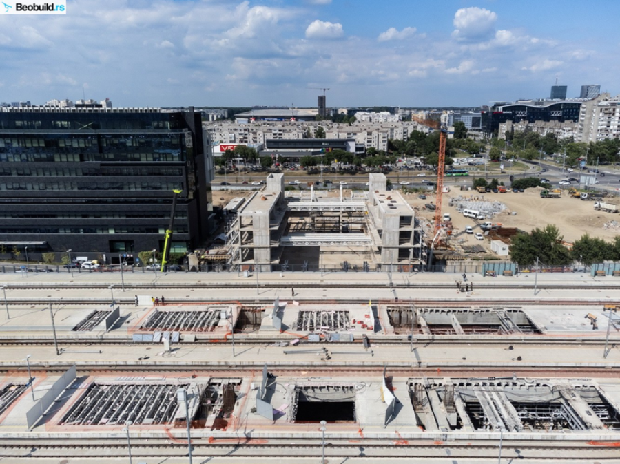 Radovi na železničkoj stanici Novi Beograd ušli u završnu fazu: Novo lice grada sve bliže
