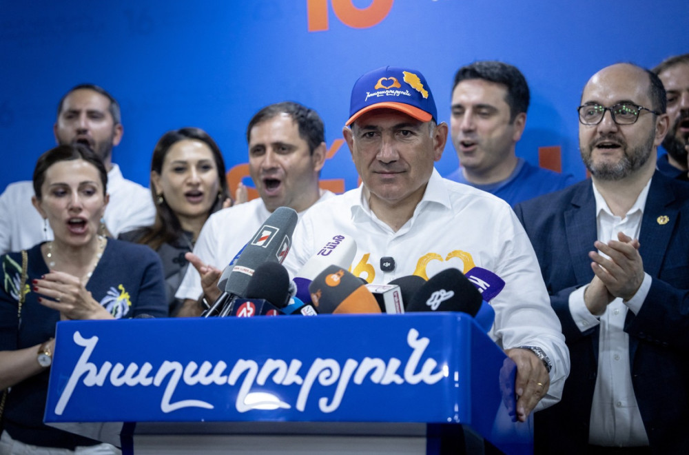 Pašinjan proglasio pobedu na parlamentarnim izborima u Jermeniji