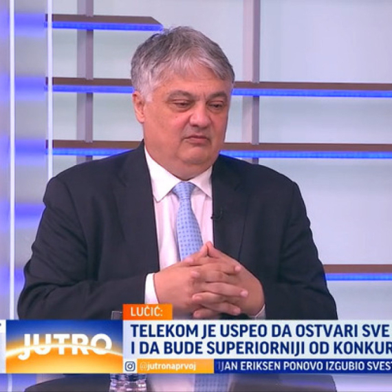 Lučić: Rekordan profit Telekoma Srbija od 1,3 milijarde evra VIDEO