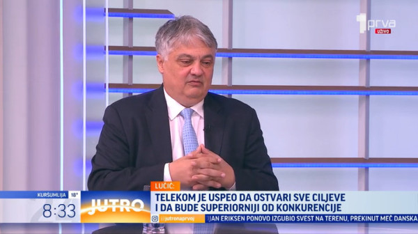 Lučić: Rekordan profit Telekoma Srbija od 1,3 milijarde evra VIDEO