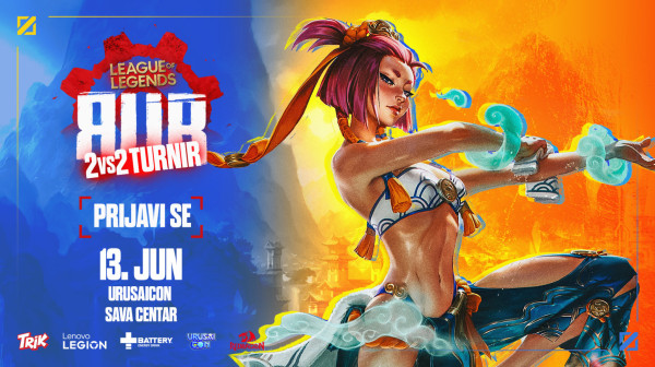 Prijavi se za League of Legends 2v2 turnir na Urusai Conu – 13.06!