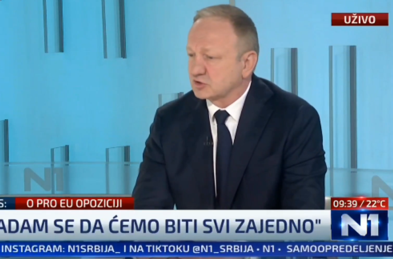 Palo priznanje na N1; "Ursula vidi sagovornika u Vučiću, a M