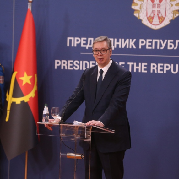Vučić: "Zahvalan na tome što Angola podržava teritorijalni integritet Srbije"; "Imamo najbliže odnose" FOTO