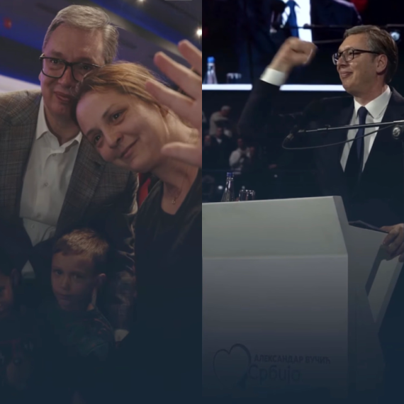 Vučić: "Siguran sam da zajednički možemo da izguramo ovu važnu utakmicu za Srbiju" VIDEO