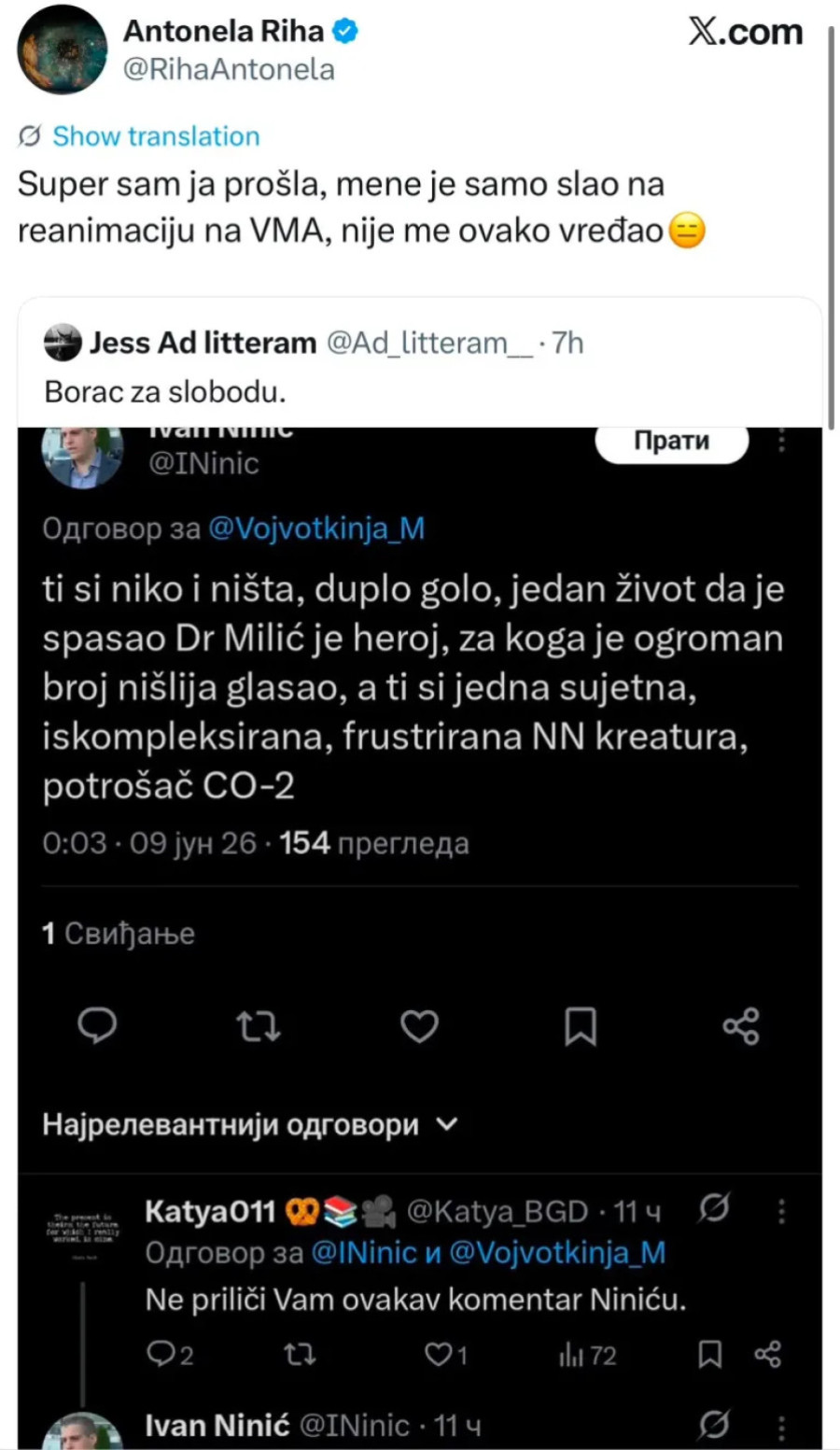 Totalni haos među blokaderima; Riha i advokat u obračunu na društvenim mrežama FOTO