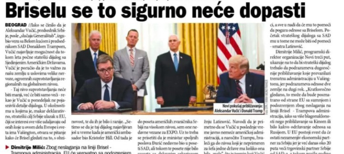 Blokaderski mediji žele da se Srbija potpuno izoluje od celog sveta; Odgovara im samo Brisel FOTO