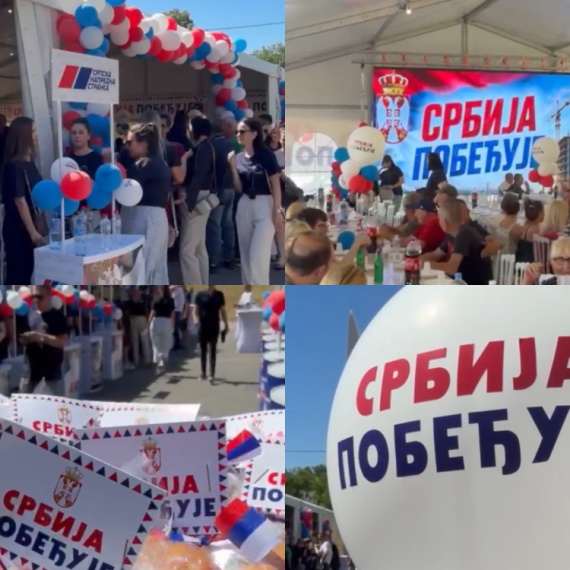 Građani poslali jasnu poruku: Veliki skup podrške SNS-u u Grušiću kod Šapca VIDEO
