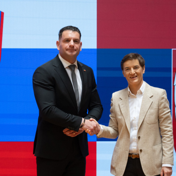 Brnabić: "Poseta Stevanovića značajna za bilateralne odnose Srbije i Slovenije i region"