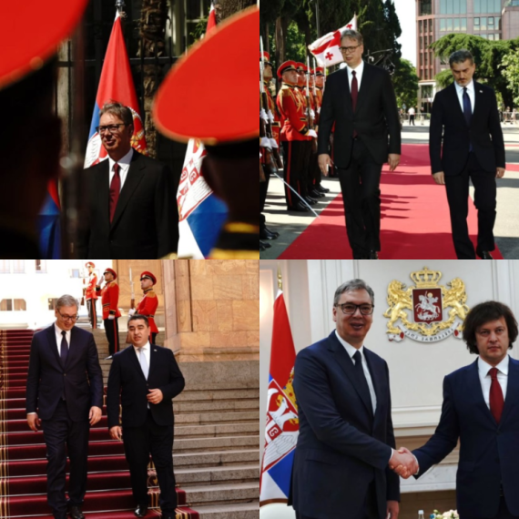 Analitičari: "Vučić maestralno vodi Srbiju"; "Gruziji nastavak intenzivne diplomatije"