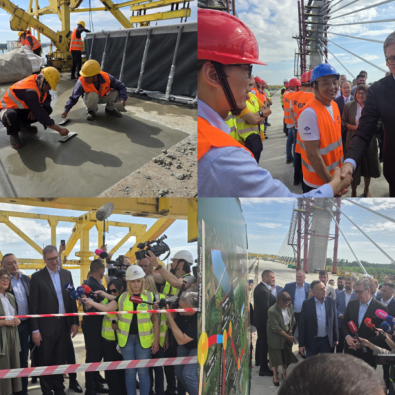 Vučić: "Do kraja 2028. završen ceo Fruškogorski koridor"; "Srbija oborila evropski rekord" FOTO/VIDEO