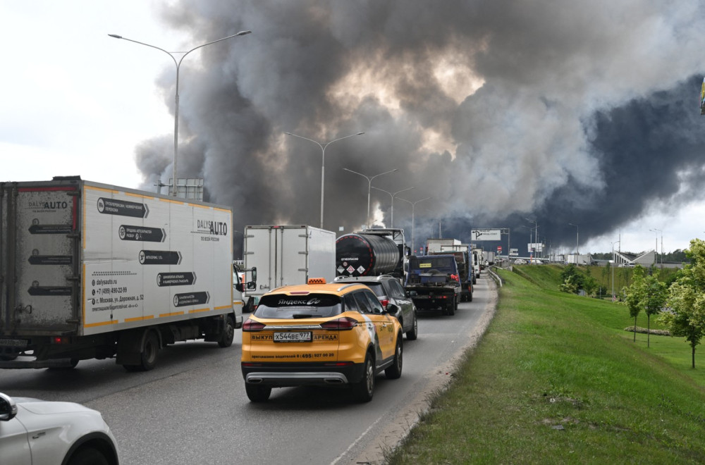 Pogođeno, drugi put; Moskva i dalje u plamenu; Sledi odmazda FOTO/VIDEO