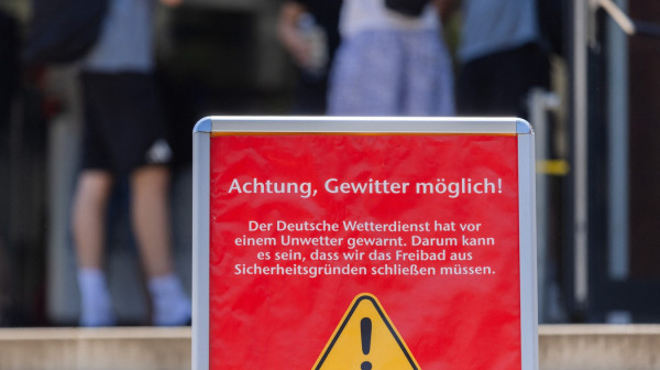 Germany Is "Boiling"; Severe Storms Also Forecast