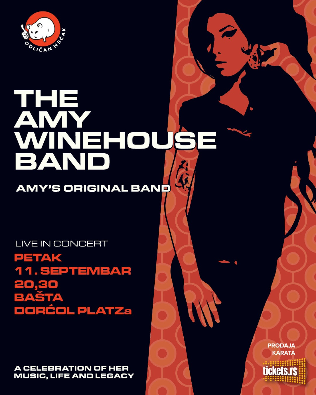 The Amy Winehouse Band u Beogradu 11. septembra