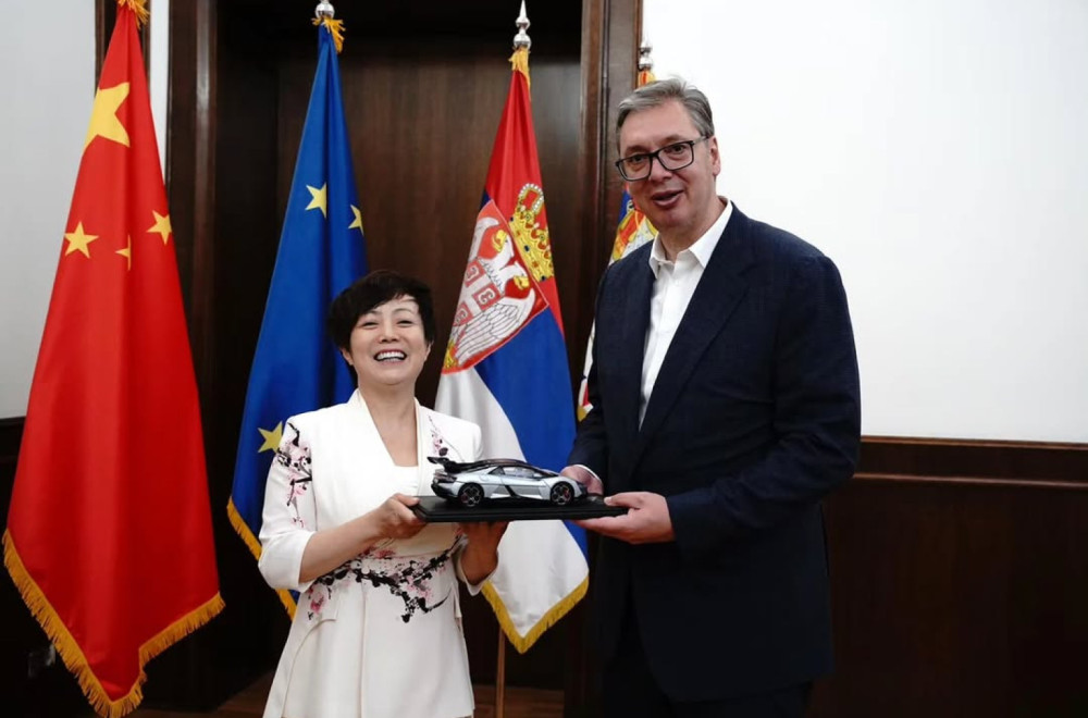 Vučić sa Stelom Li: Ubrzano radimo na jačanju pozicije na globalnoj lestvici zelene i tehnološke mobilnosti