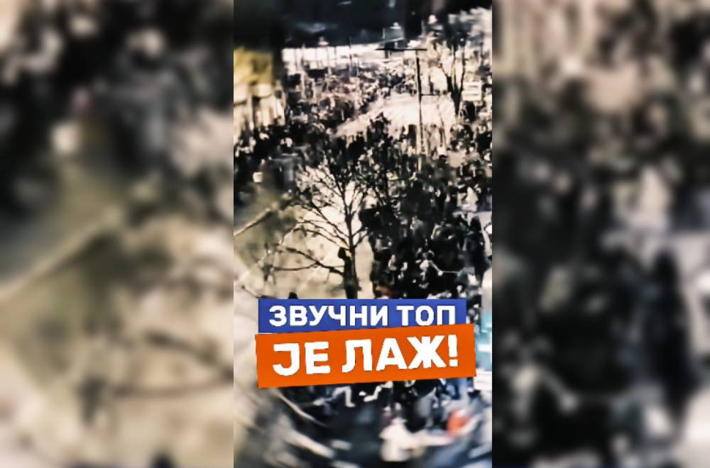 Vučević: Srbija će videti kako su blokaderi lagali o zvučnom topu; CIlj – dehumanizacija Vučića VIDEO