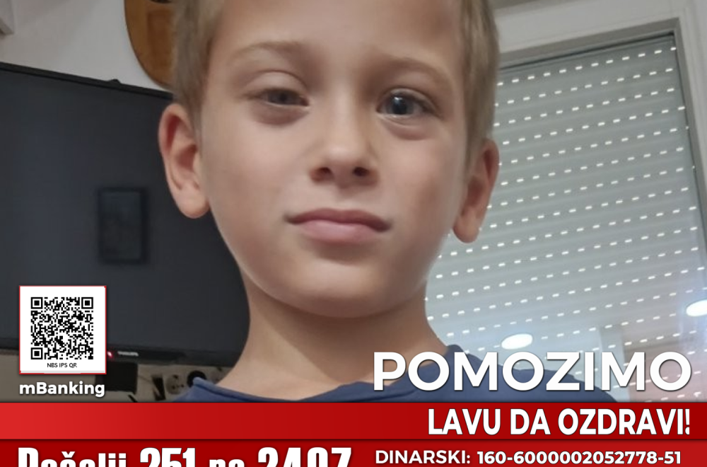 Pomozimo Lavu da ozdravi: Pošaljite SMS sa brojem 251 na 2407