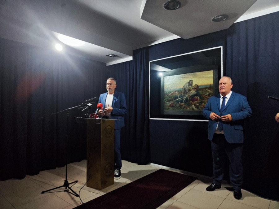 Kosovka devojka stigla u Leskovac, jedinstvena prilika da se vidi remek-delo srpskog slikarstva