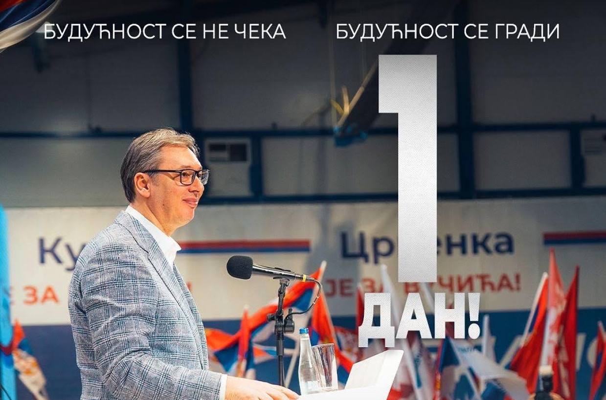Još jedan dan do velikog skupa; Vučić pozvao: Vidimo se ispred Skupštine u 18 časova