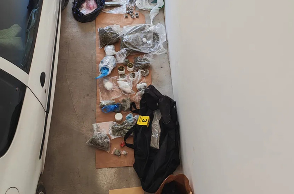 Akcija policije u Novom Sadu: Zaplenjeni droga, pištolj i pet bombi