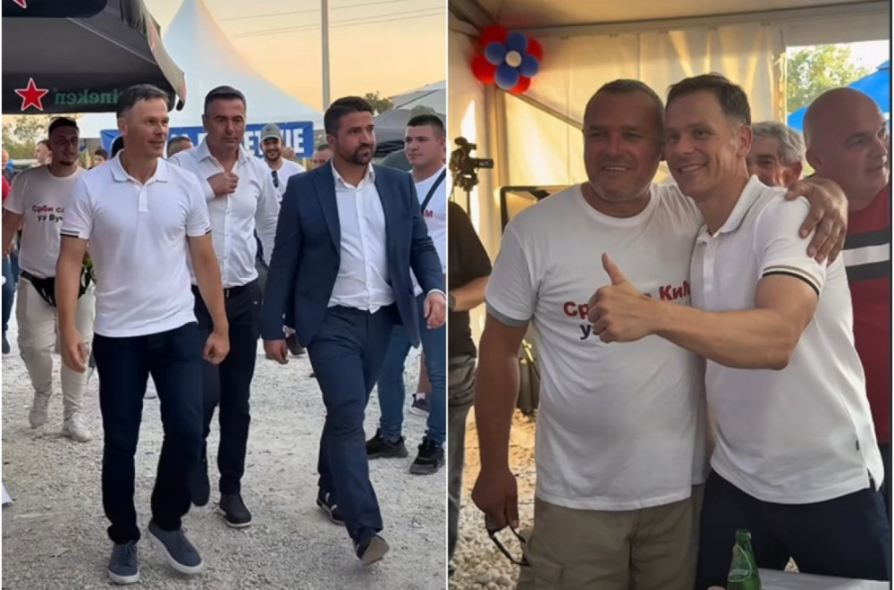 Mali podelio deo atmosfere iz Oplanića: "Hvala ljudi, vidimo se danas ispred Skupštine" VIDEO