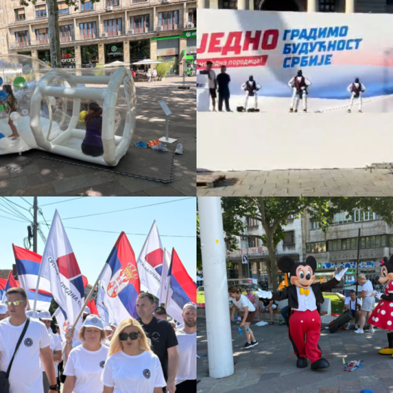Generalna proba: Roboti uvežbavaju "Moravac"; Sve spremno za najmlađe; Kolone peške stižu u Beograd FOTO/VIDEO