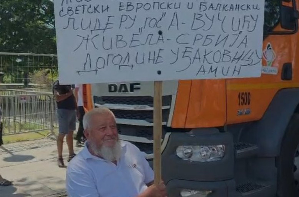 Srbin iz Metohije: "Došao sam da podržim Vučića – svetskog, evropskog i balkanskog lidera"