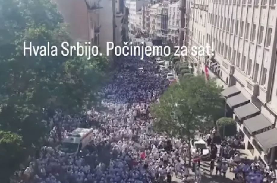 "Hvala Srbijo!"; Oglasio se Vučić povodom velikog skupa u Beogradu FOTO