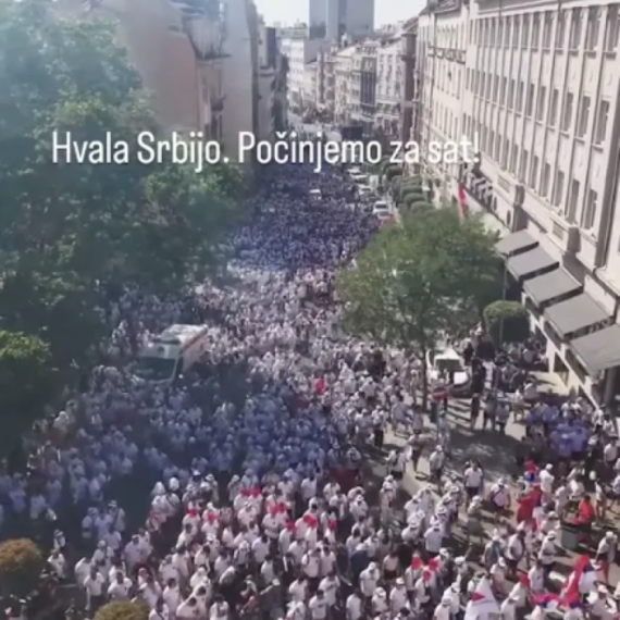"Hvala Srbijo!"; Oglasio se Vučić povodom velikog skupa u Beogradu FOTO