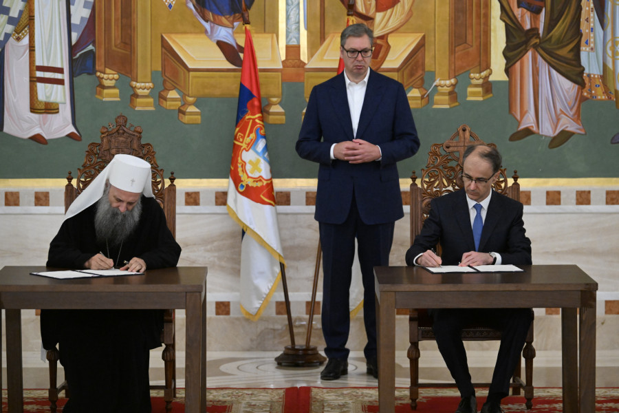 Vučić: Bez Hrama Svetog Save ni srpski narod, ni srpska država ne bi mogli da opstanu FOTO