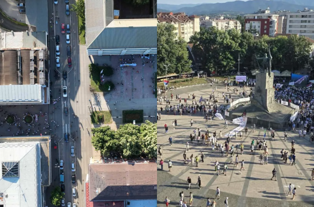 Debakl blokadera u Kraljevu; Brnabić: "Sve se vidi na Vidovdan"; "Prodavali su mržnju i podele" FOTO/VIDEO