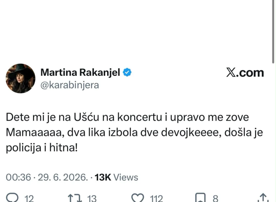 Blokaderi šire paniku; Prave novu aferu Valjevo 2, tvrdili da je neko izboden na muzičkom festivalu FOTO