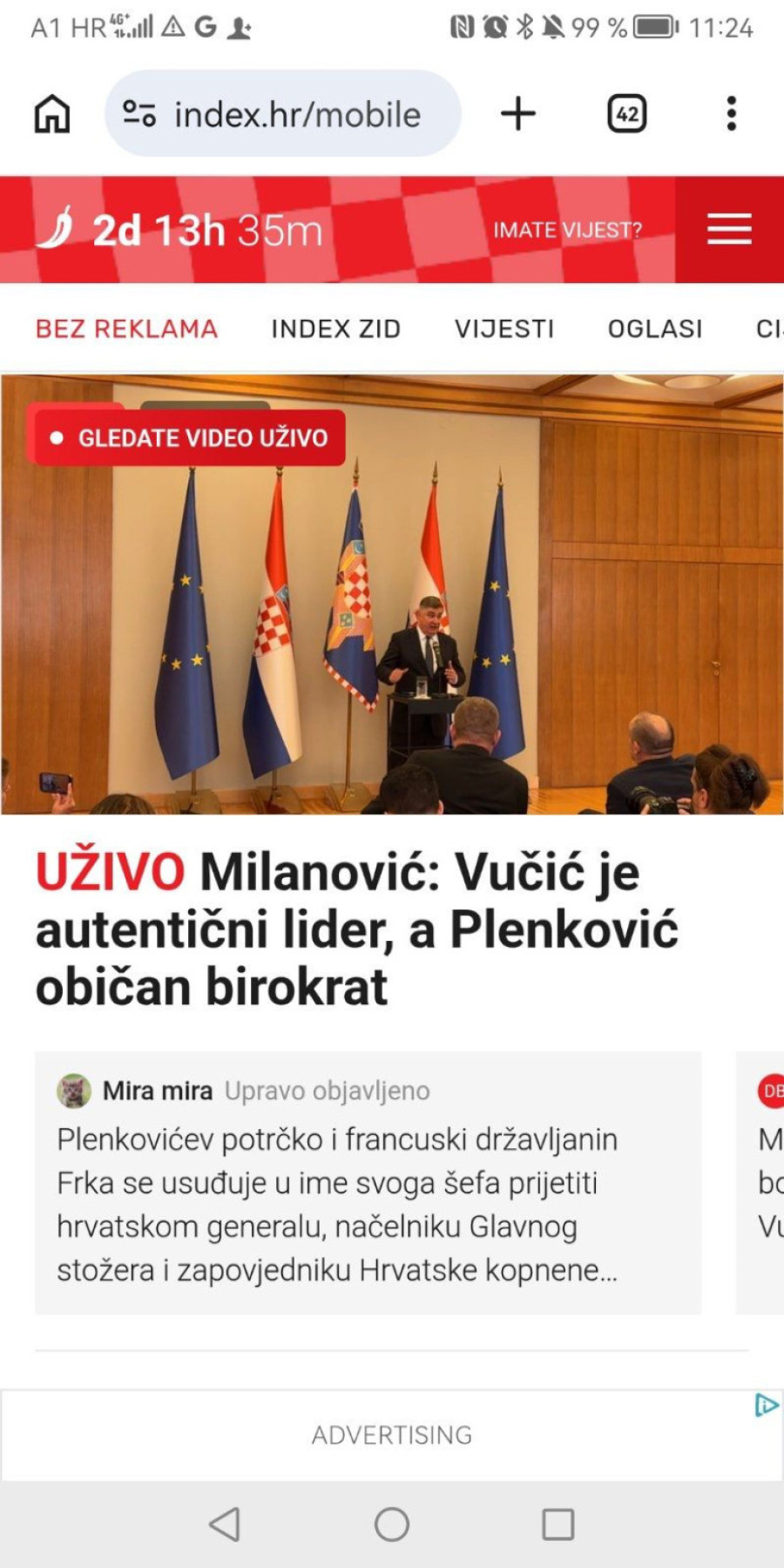 Milanović priznao: Vučić je autentičan lider; Plenkovića nazvao običnim birokratom