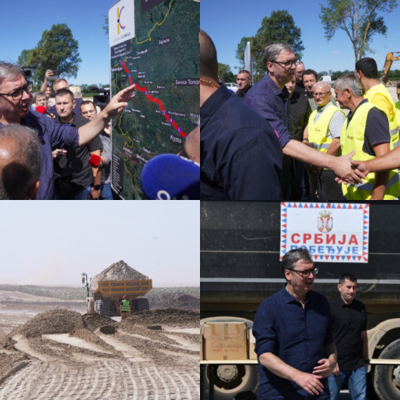 Vučić: "Do juna 2028. biće završena deonica do Kljajićeva"; "Od suštinskog značaja za napredak Srbije"