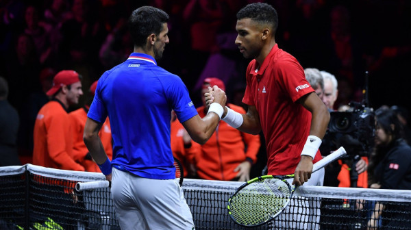 Ože-Alijasim: "Novak? Čuo sam da je neki srpski igrač, nije tako loš..."