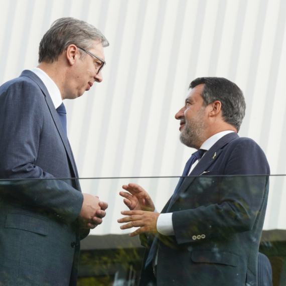 Vučić ugostio italijanskog ministra Salvinija; "Za bolji život građana Srbije i Italije" FOTO