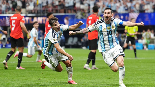 Preokret Argentine u 93. minutu!