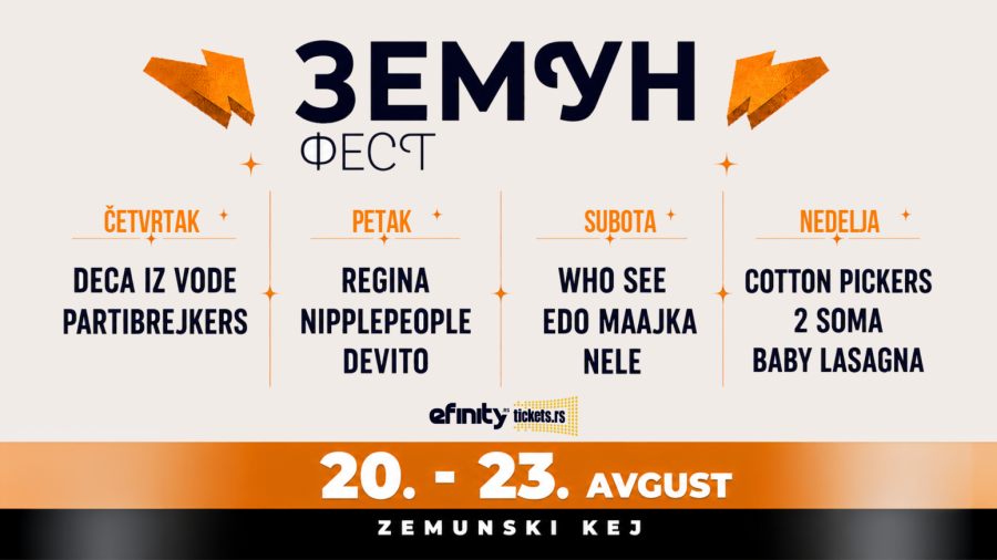 Kompletiran program Zemun Festa: Baby Lasagna i 2soma zatvaraju festival, vlada veliko interesovanje