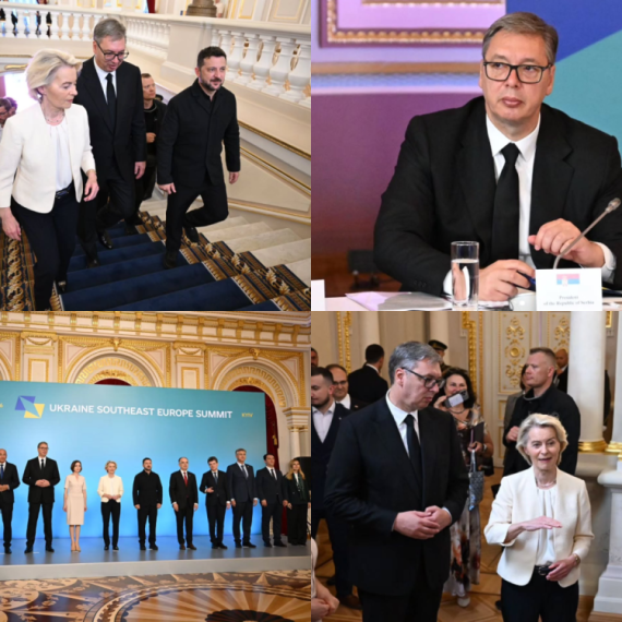 Vučić poslao jasnu poruku: Došao sam u Kijev da predstavim stav Srbije o najvažnijim pitanjima FOTO