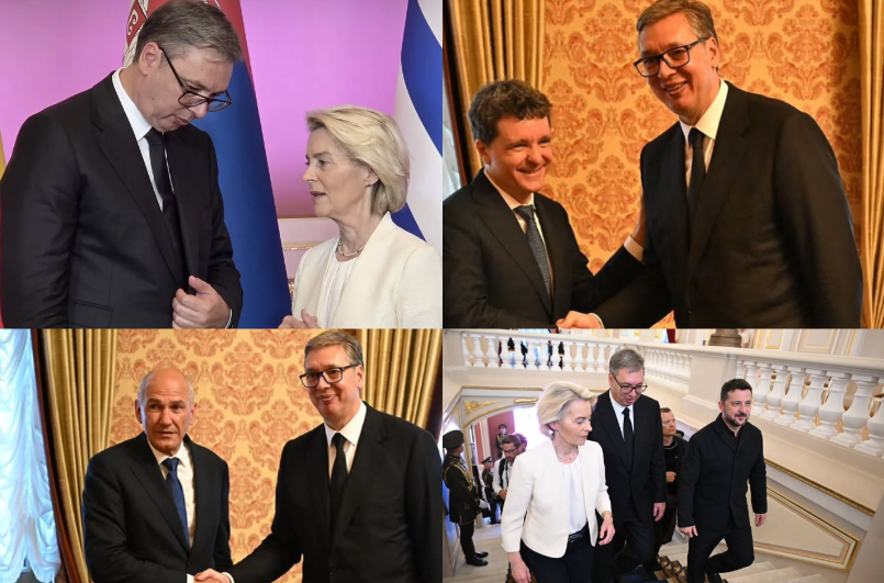 Važni razgovori u Kijevu; Vučić: Predstavio sam poziciju Srbije; Nastavljamo saradnju sa EU FOTO
