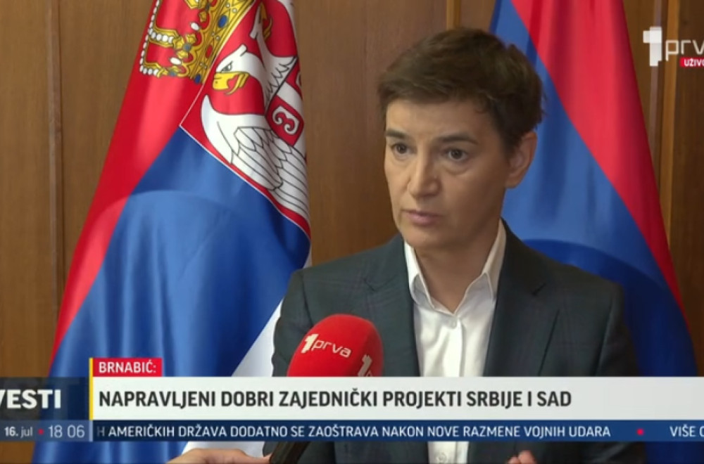 Brnabić: Građani mogu da dobiju puno otpočinjanjem strateškog dijaloga Srbije sa SAD VIDEO