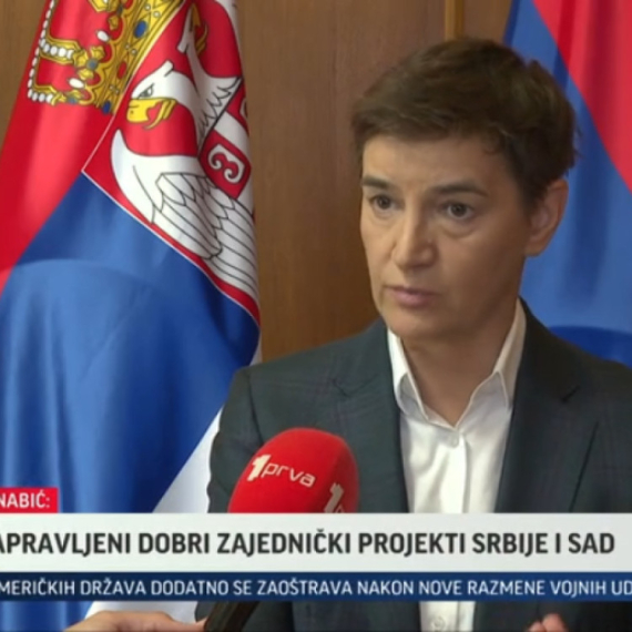 Brnabić: "Građani mogu da dobiju puno otpočinjanjem strateškog dijaloga Srbije sa SAD" VIDEO