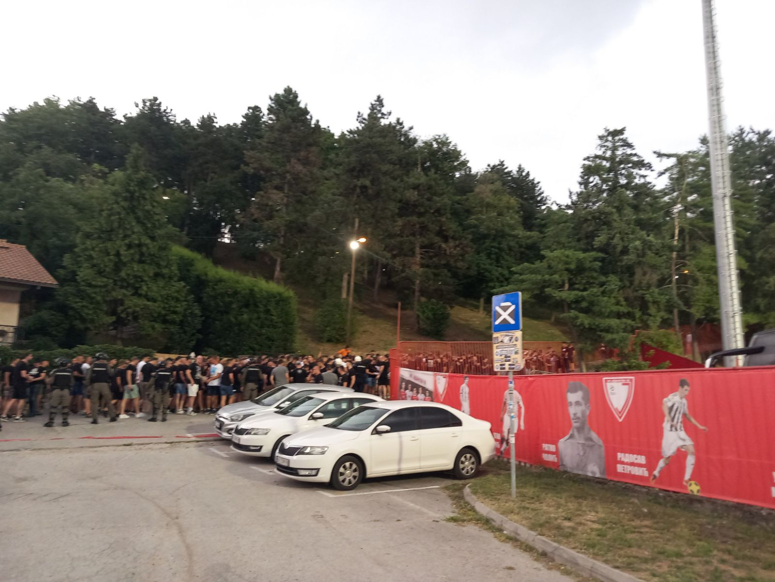 "Grobari" stigli na Ub na Zemun – Partizan