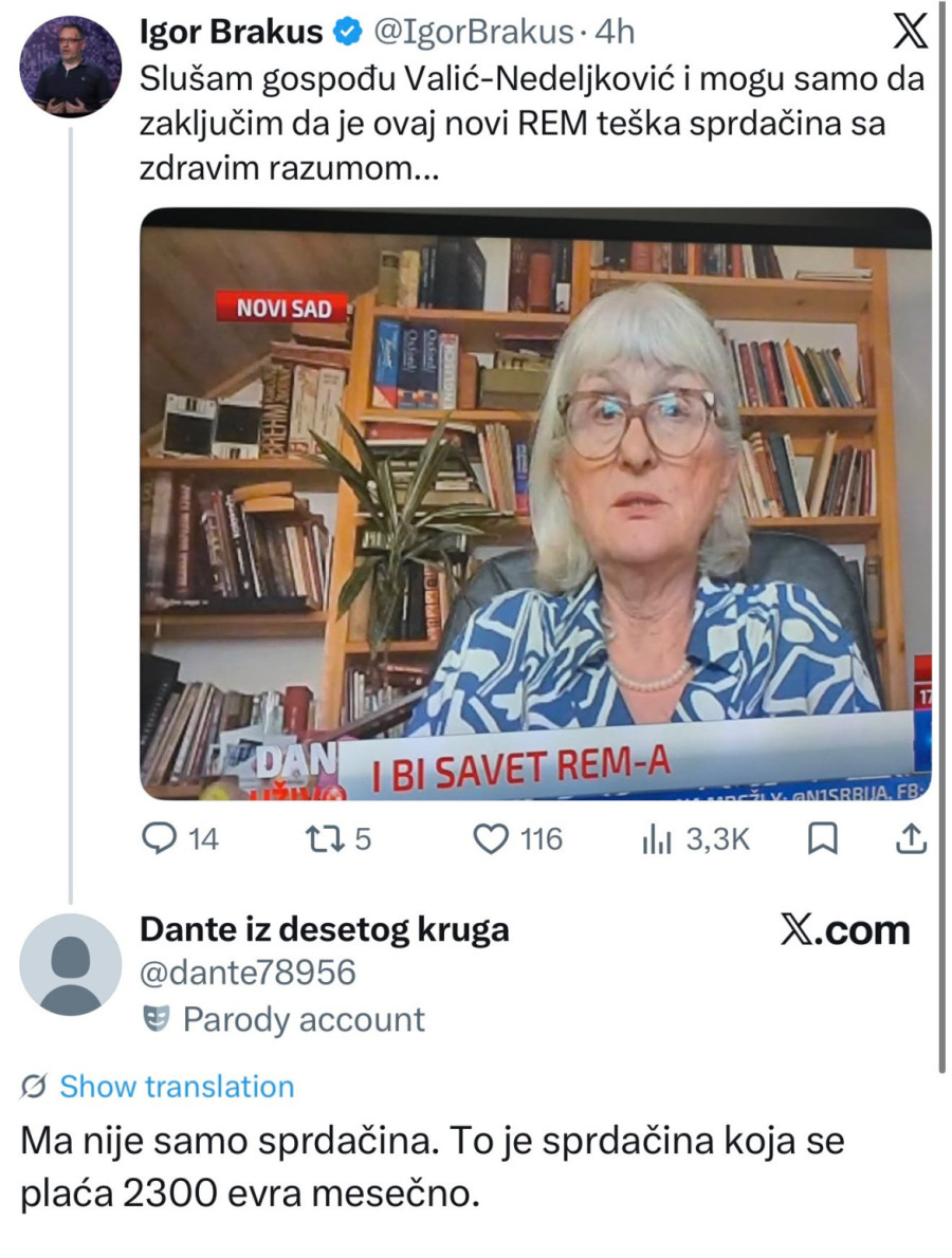 Novi dan, nova svađa blokadera; Na meti ponovo članovi Saveta REM-a FOTO