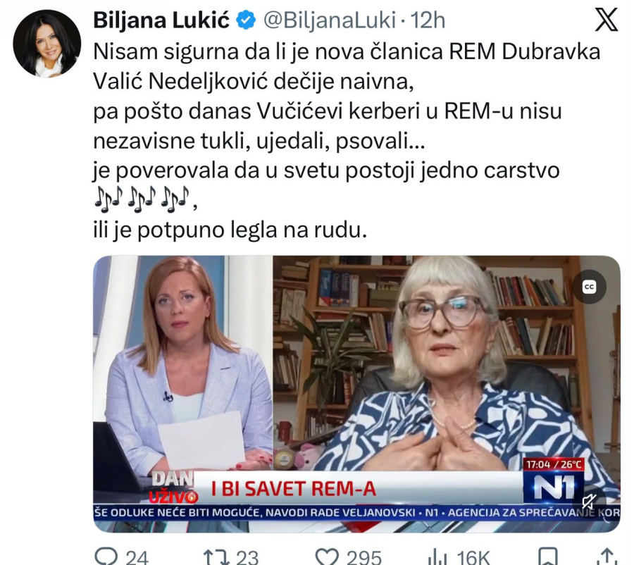 Novi dan, nova svađa blokadera; Na meti ponovo članovi Saveta REM-a FOTO