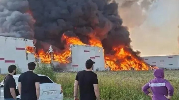 Gori ruski "Amazon": Ukrajina zadala jedan od najskupljih udaraca Rusiji VIDEO