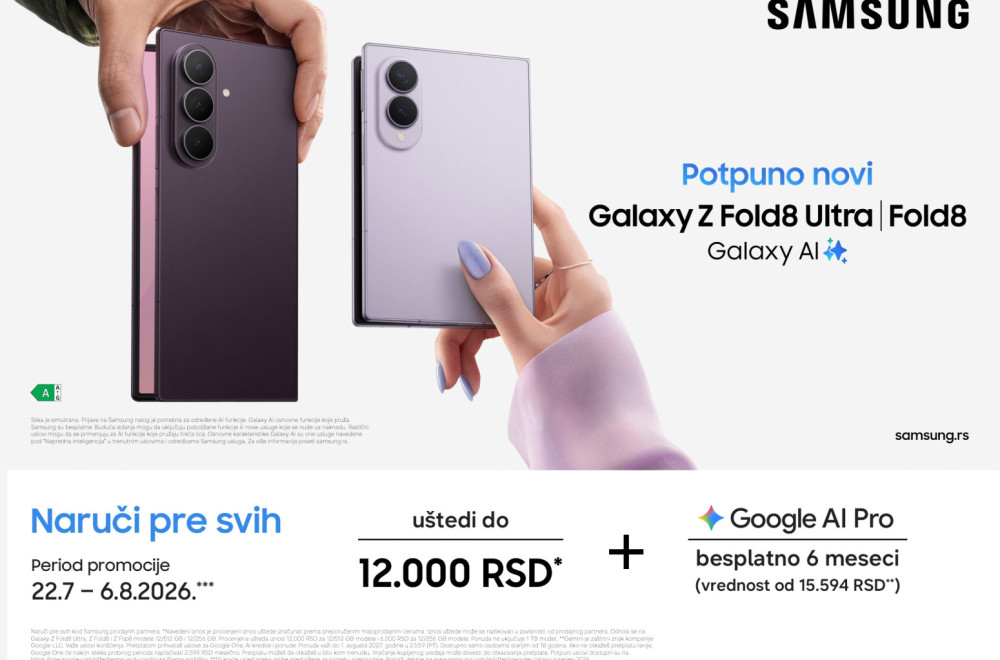 Sklopivi kralj je stigao: Samsung predstavio Z Fold8 i moćni Z Fold8 Ultra